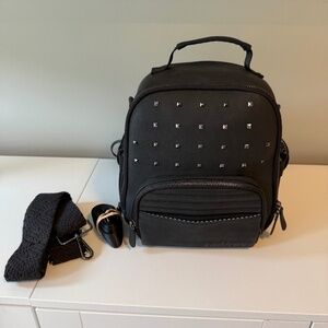 Matte Black Mini Rad Rev Backpack